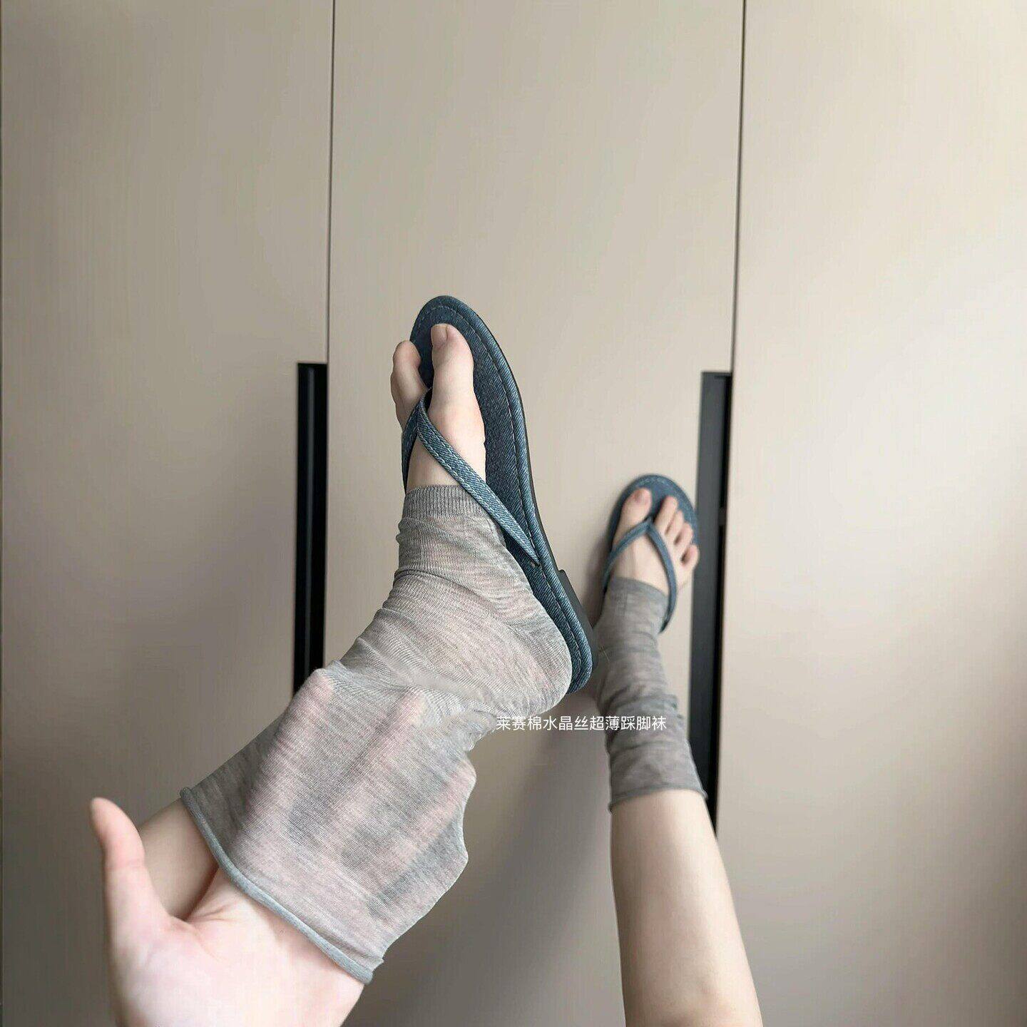 韩版袜子女基础款半截踩脚袜套女夏季超薄透气百搭不闷脚小腿腿套