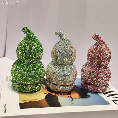 新镶钻陶瓷牙签筒轻奢家用酒店专用牙签桶罐北欧客厅桌面餐厅牙签