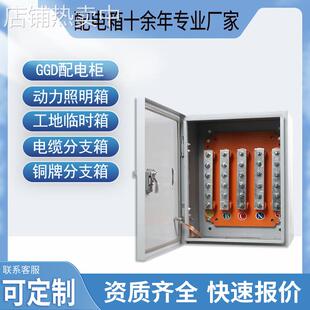 电缆分支配电箱 低压铜牌T接线分流转换矿物质大电流端子汇流箱定