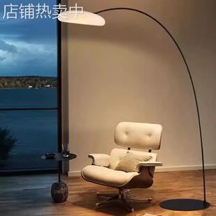 意式现代简约创意客厅书房落地灯网红小红书个性云朵沙发旁钓鱼灯