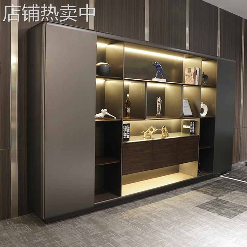 迪欧新款简约现代大气办公室总裁桌组合商务经理办公家具总裁桌