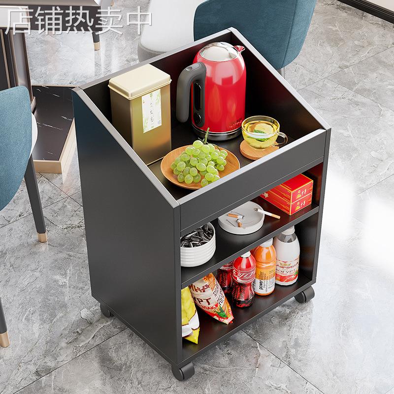 麻将茶几茶水架麻将桌小边几置物架棋牌室打牌可移动专用茶水桌
