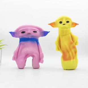 新品尤达拉拉乐搞笑变形尤达宝宝装沙塑形玩具星球大战玩具
