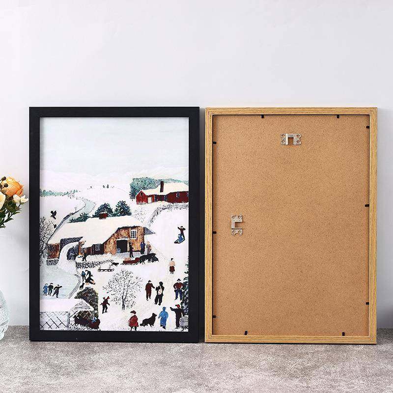 简约木质相框摆台16寸挂墙A4a儿童画框拼图装裱创意照片墙,家居饰品,DIY亲子装饰画,淘宝优惠券,粉丝福利购,淘宝优惠卷