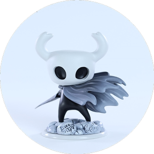 游戏DIY Fangamer 周边 空洞骑士 主角造型 玩偶 手办 模型 摆件