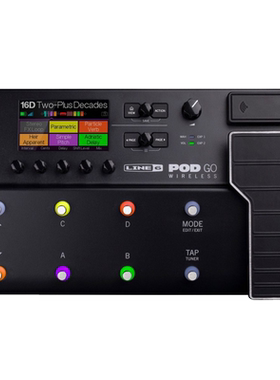 Line6电吉他Helix综合效果器HX Stomp POD Go单块延迟效果器DL4