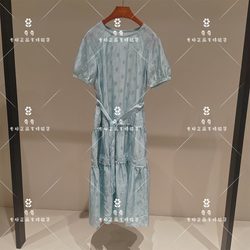 言EIN 茶愫专柜正品26夏款连衣裙TD1702E21   2690