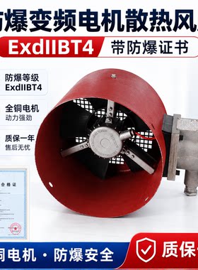 ExdIIBT4防爆变频电机散热风扇GB