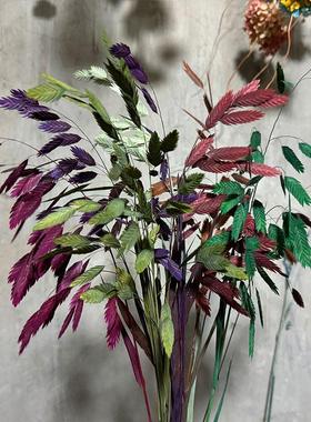 永生小盼草干花花束风吹草动家居样版房民宿造型设计摄影道具ins