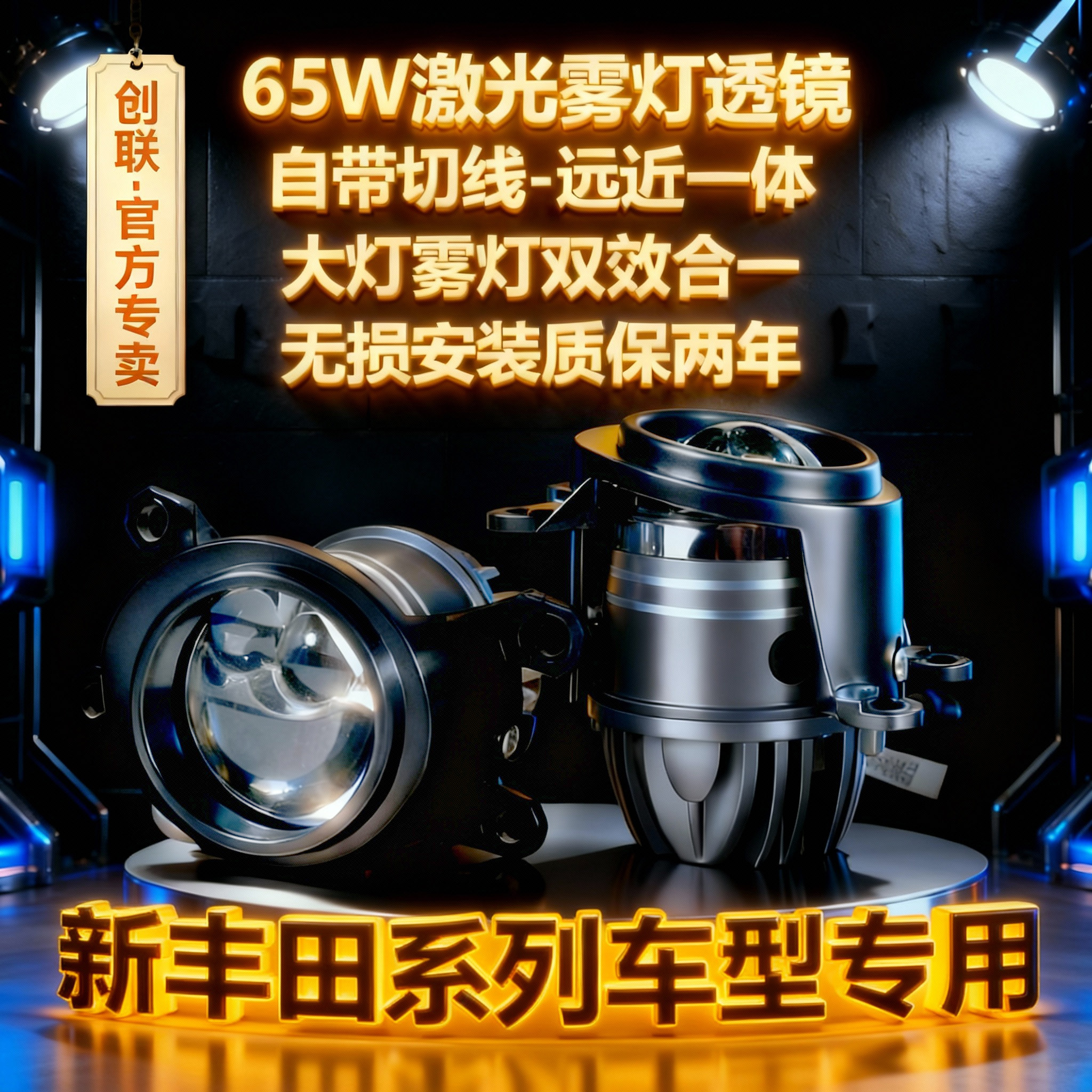 适丰田雷凌卡罗拉锐放陆放威兰达塞纳锋兰达改装雾灯激光双光透镜,汽车零部件/养护/美容/维保,汽车车灯透镜,淘宝优惠券,粉丝福利购,淘宝优惠卷