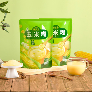 玉米糊原味400g/袋玉米羹纯熟玉米粉代餐粉营养代餐速食品独立装