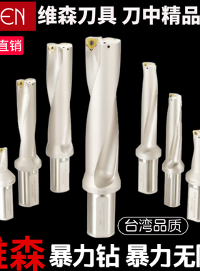 台湾喷水钻 快速钻头U钻暴力钻 车床用 WCSP2倍3倍4倍5倍系列