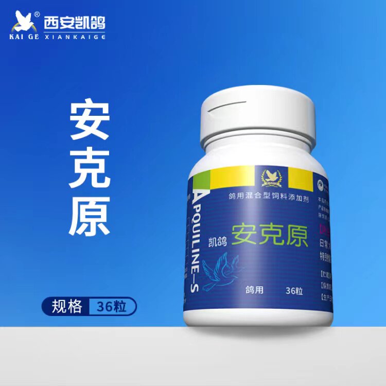 凯鸽安克原球虫毛滴虫二合一专用信鸽子药大全鸽药口黄常见病凯哥