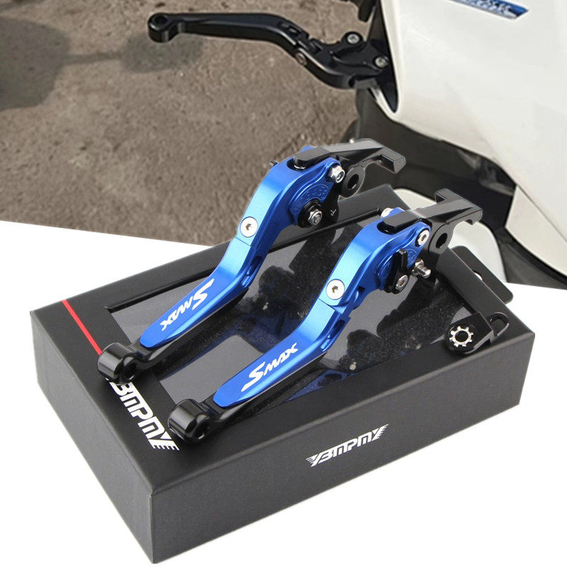 适用雅马哈 SMAX155 改装刹车牛角 带驻车功能刹车手把拉杆手柄
