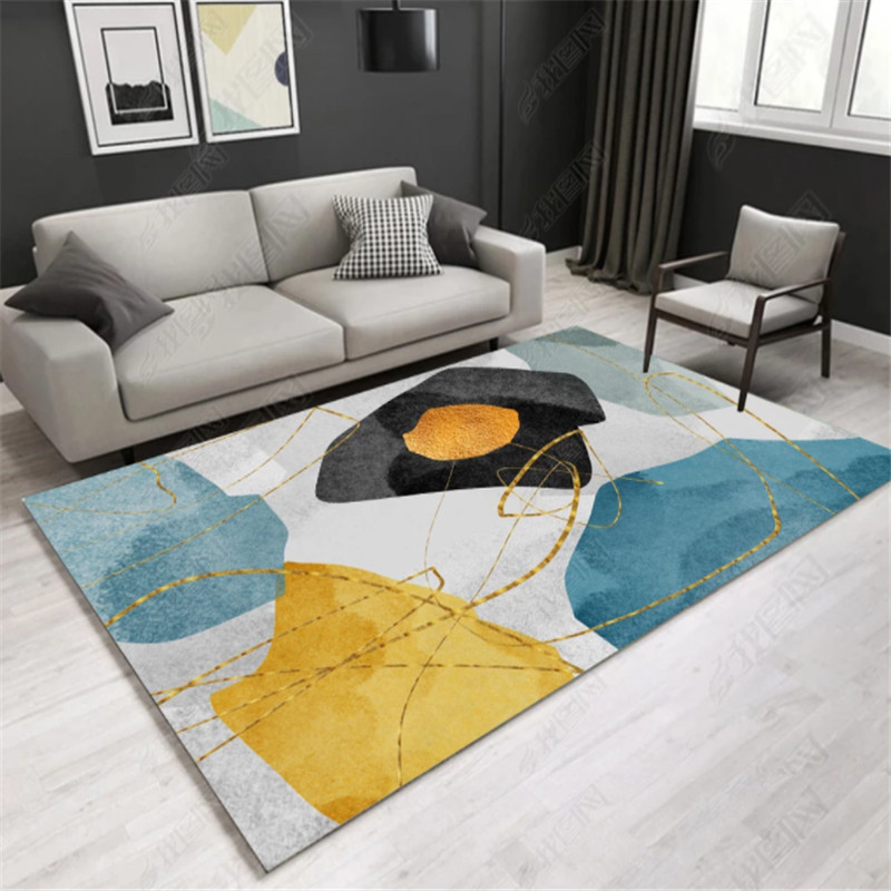 Light extravagance carpet a living room European style American style Northern Europe Postmodern golden Coffee table blanket household sofa Matin the Home Fabric , Carpet  category - from Buy2taobao.com to provide professional Taobao agent buy service