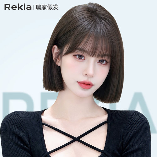 瑞家全真发漫画刘海一刀切假发