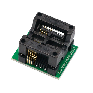 宽体 SOP8 转DIP8 烧录座 烧录转接座 烧录头 贴片烧录座 弹跳座