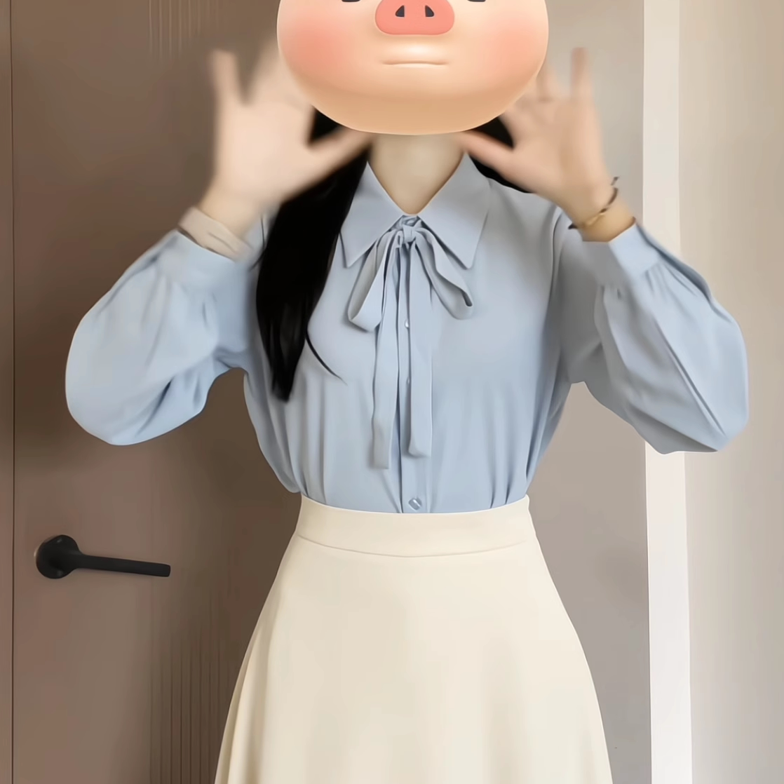 学院风轻熟穿搭职业考公答辩教资面试正装学生衬衫半身裙两件套夏