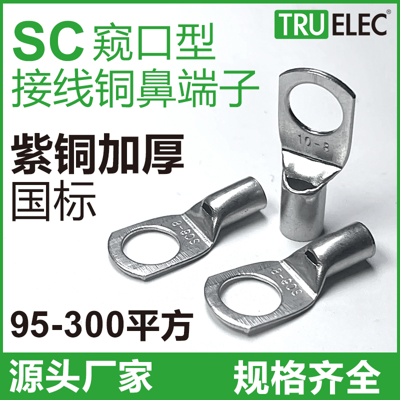 国标冷压端子窥口铜鼻