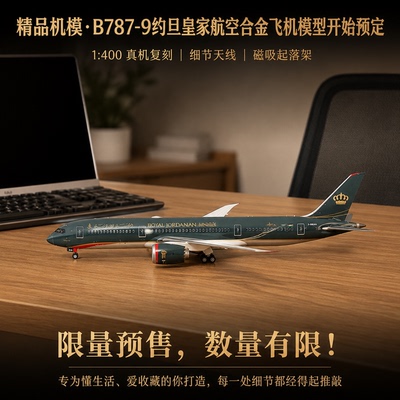 AV1/400合金波音787-9航模