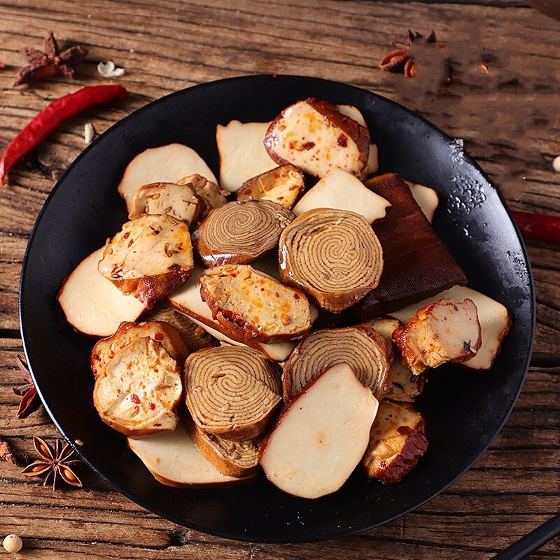 熏素鸡豆制品素食豆干香干素鸡素肉零食下酒菜夏季豆腐熟食豆卷