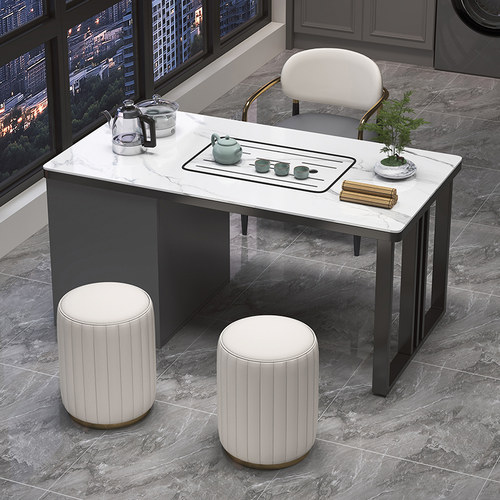 琛芳宇茶水桌岩板台面