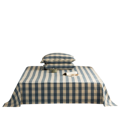 纯棉水洗自由棉床单夏布料亚麻