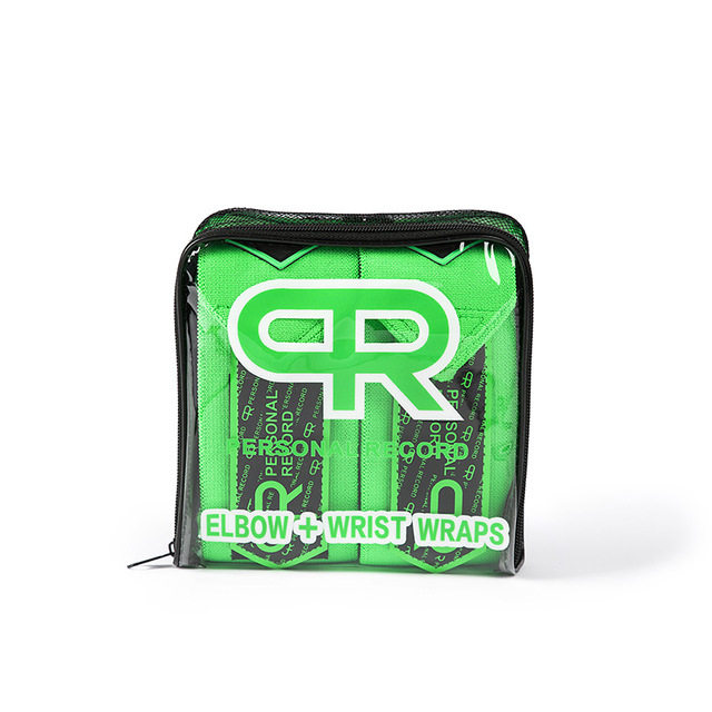 护肘男子卧推缠绕绷带肌肉力量举