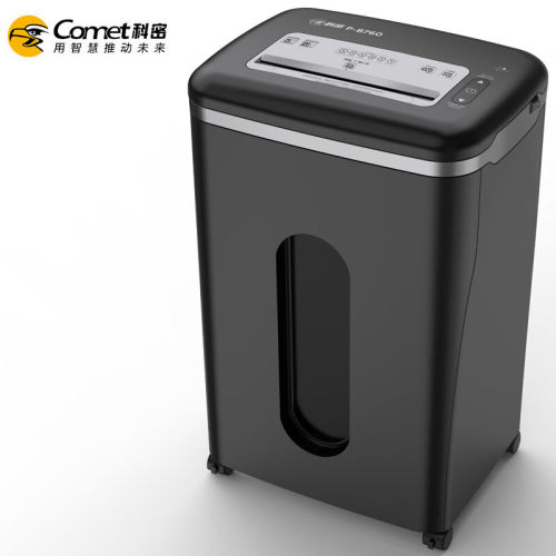 科密P-8760 4级保密办公商用碎纸机单次25张持续120分钟36L可碎卡