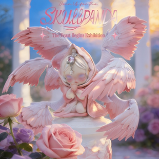 纯手工泡泡玛特天使序列SP天使改娃diy祈愿盲盒礼物摆件生日礼物