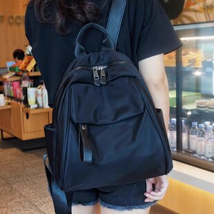 法国ZAMP牛津布大容量双肩包新款轻便旅行包潮女百搭后背包出行包