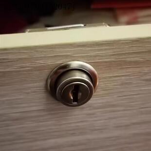 抽屉锁锁芯家用大芯808上海505家具锁抽屉锁办公桌文件柜子锁老式