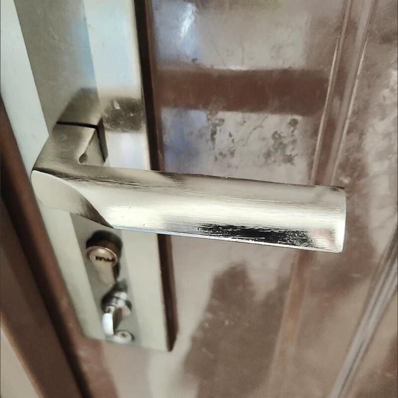 入户门把柄房间拉手卧室门锁配件大门通用型手柄防盗门锁室内