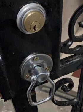 芯9472A2老式铁门锁双铜头铜芯申士牌丰收牌锁防盗插申翔门锁