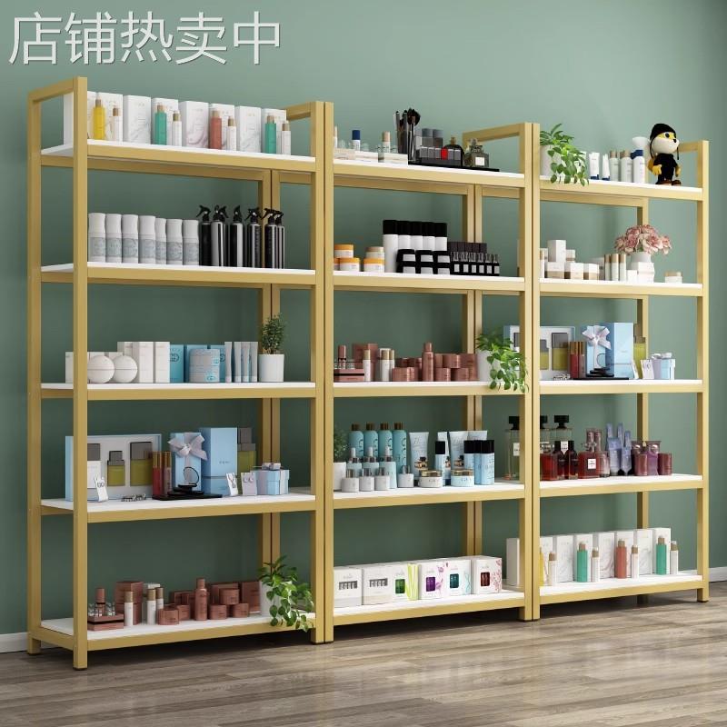 超市货架落地置物架多功能货柜简易样品架产品陈列架化妆品展示柜