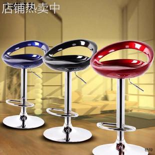 酒吧台椅家用商用巴座椅工作柜台升降转椅圆形凳子旋转高度可调节