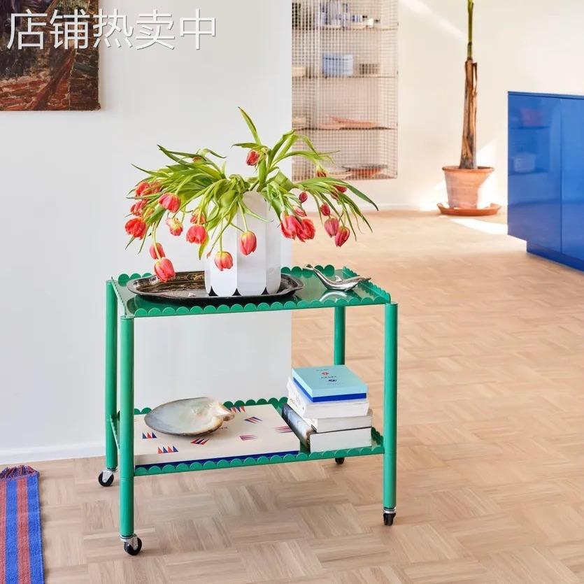 HAY Arcs Trolley小推车北欧置物架沙发边几创意可移动网红客厅