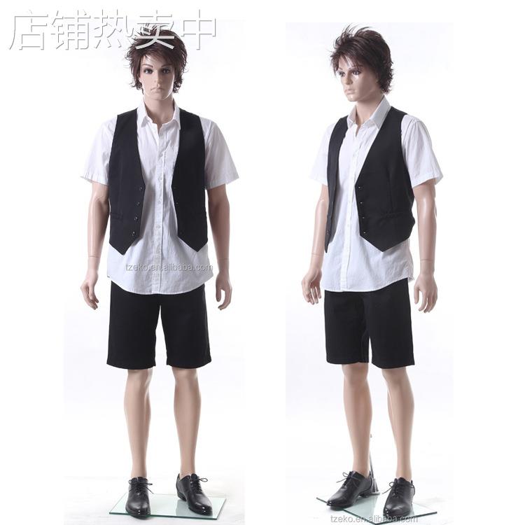 塑料模特化妆模特男全身模特道具男装服装店橱窗肤色模特仿真假人