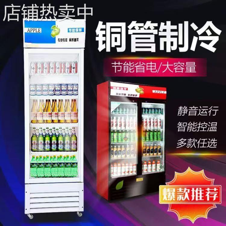 保鲜冷藏展示柜商用立式超市单门冰箱冰柜双门水果饮料啤酒冷饮柜