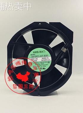 NMB-MAT 5915PC-20T-B30-B00 200V 34W 17238 变频器散热风扇