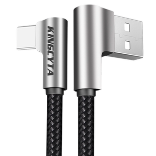 英西达 适用wacom数位板数据线PTH-660/860影拓PRO绘画板充电线弯头TYPE-C加长USB-C传数据充电二合一