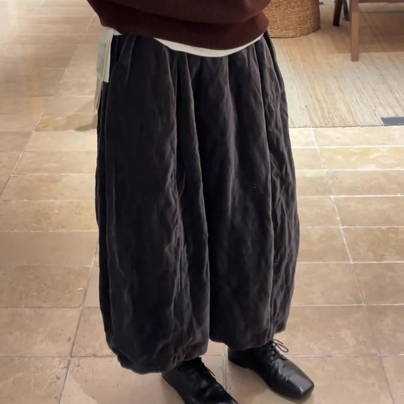 欧货高端定制黑色大码半身花苞裙