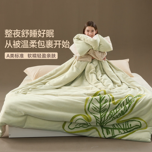 JACE獭獭绒冬季加厚棉被保暖高品质冬被被芯被子