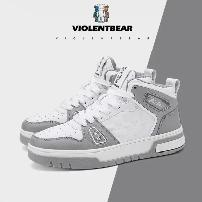 Violentbear/暴力熊情人节情侣轻奢潮牌鞋休闲男鞋板鞋运动鞋6668