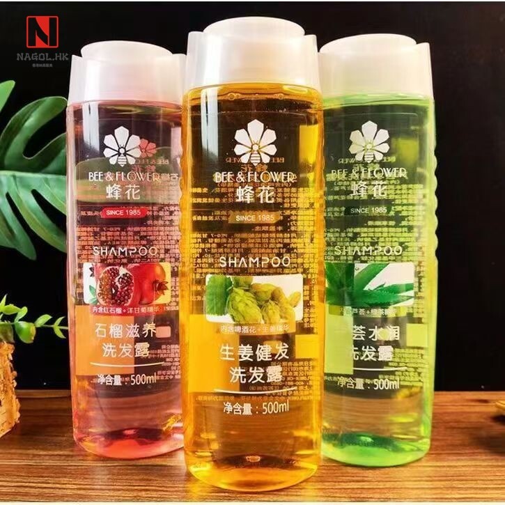 蜂花生姜健发洗发水500ml 红石榴滋养润发柔顺洗发露