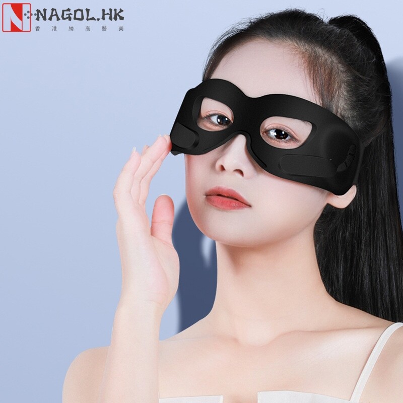 跨境硅胶护眼仪智能眼部按摩仪震动眼罩睡眠遮光护眼仪美眼仪