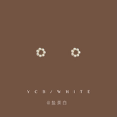 「简」睡觉不用摘 mini小巧珍珠耳钉925纯银简约百搭气质耳夹