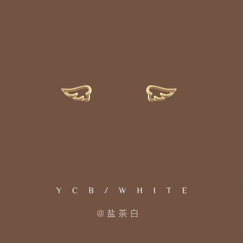 「隐形的翅膀」小巧耳钉子！