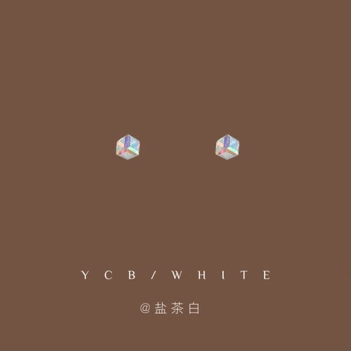 「幻彩小方糖」mini小巧耳钉子！