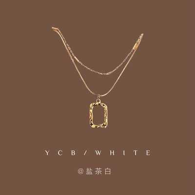 「岛屿来信」双层项链！